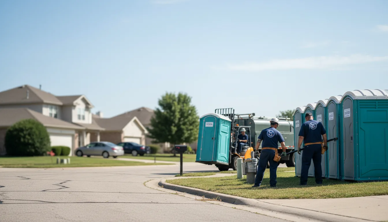 Porta Potty Rental in Buhler, KS near me